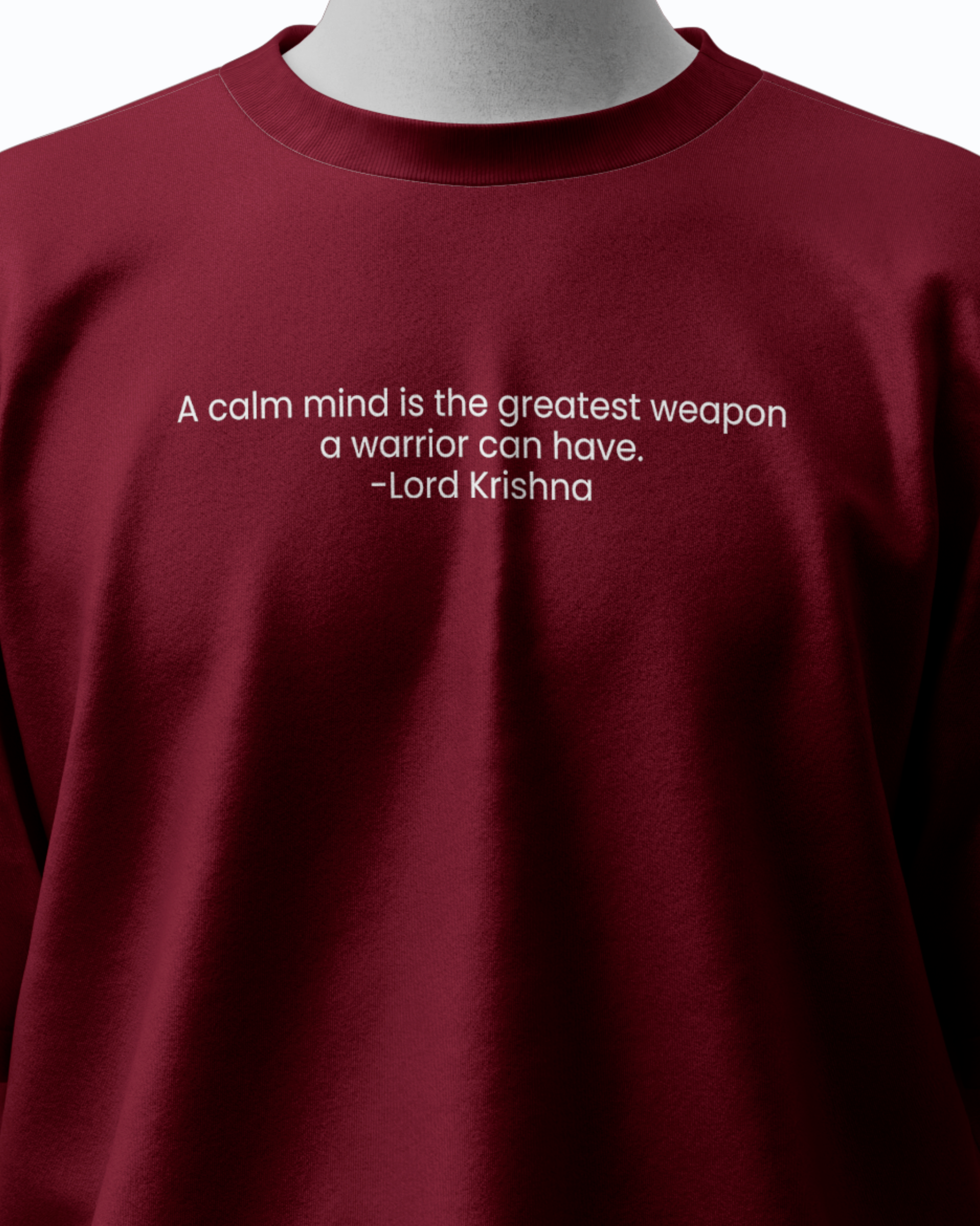 Krishna Tatva Oversized Tee - Image 2