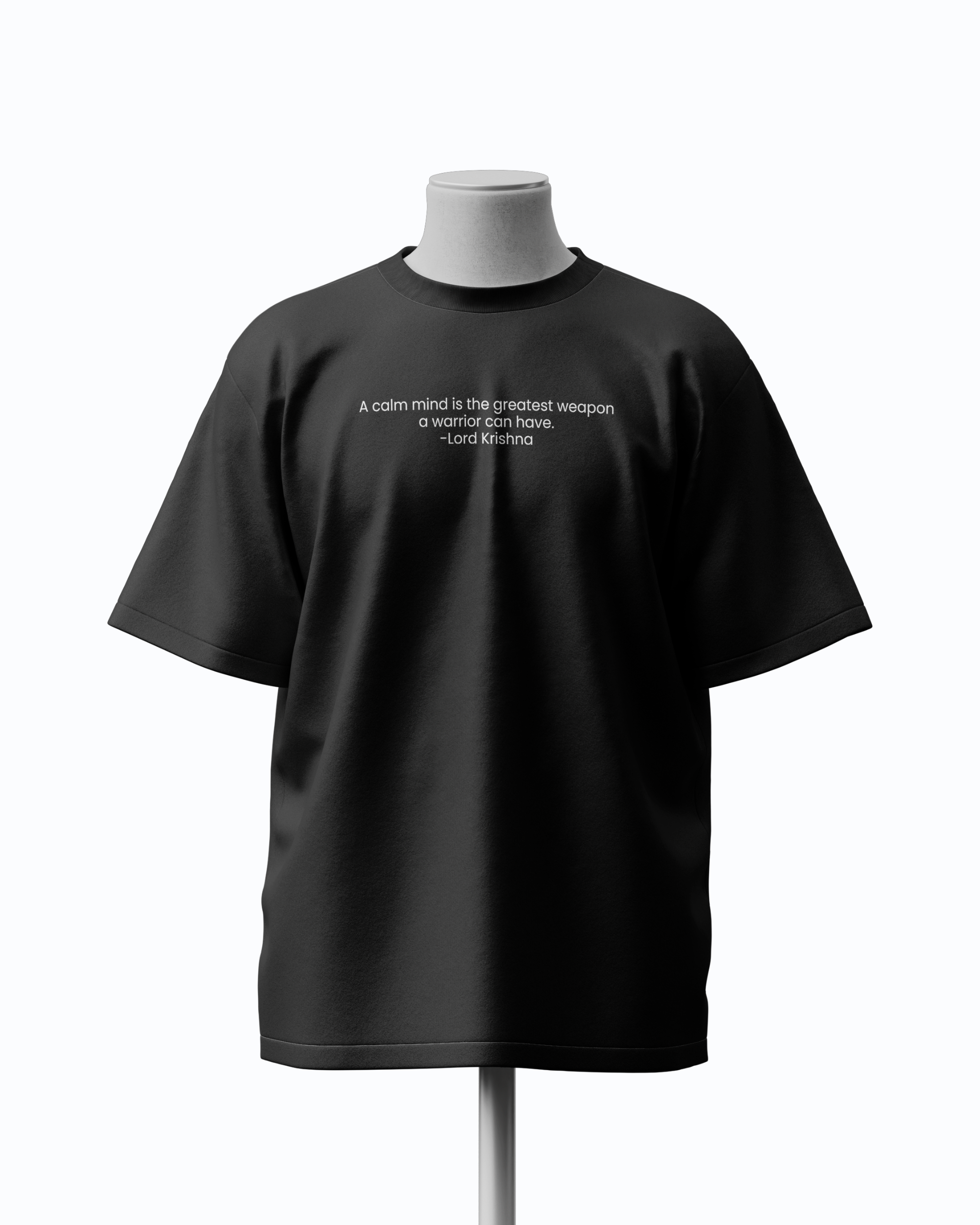 Krishna Tatva Oversized Tee - Image 5