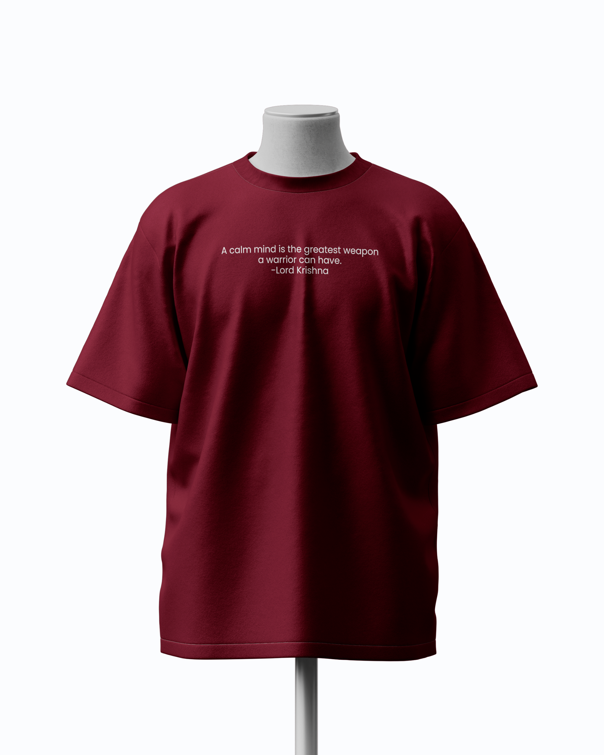 Krishna Tatva Oversized Tee - Image 3