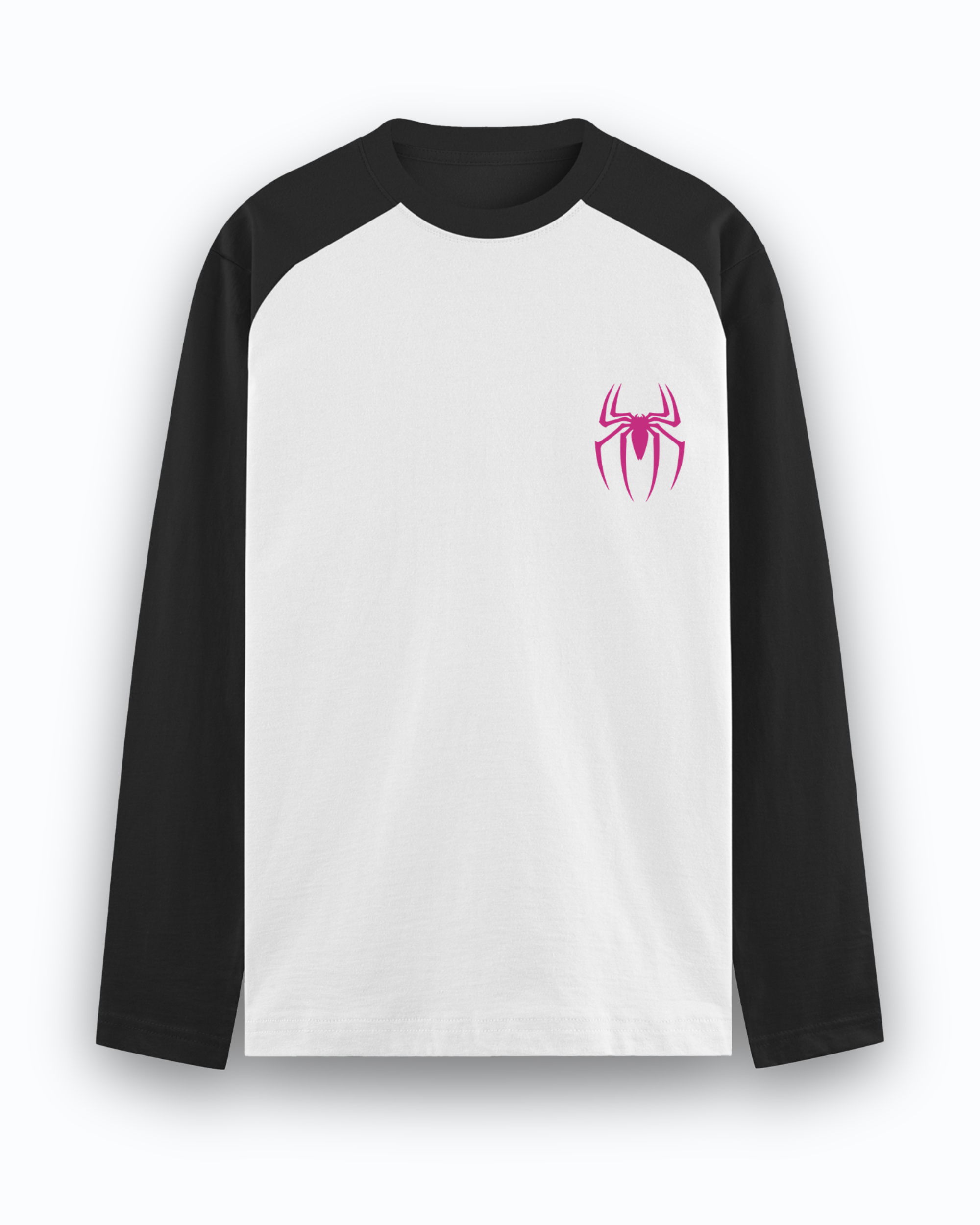 SpiderWoman (Gwen Stacy) Everyday Raglan Unisex Tee - Image 2