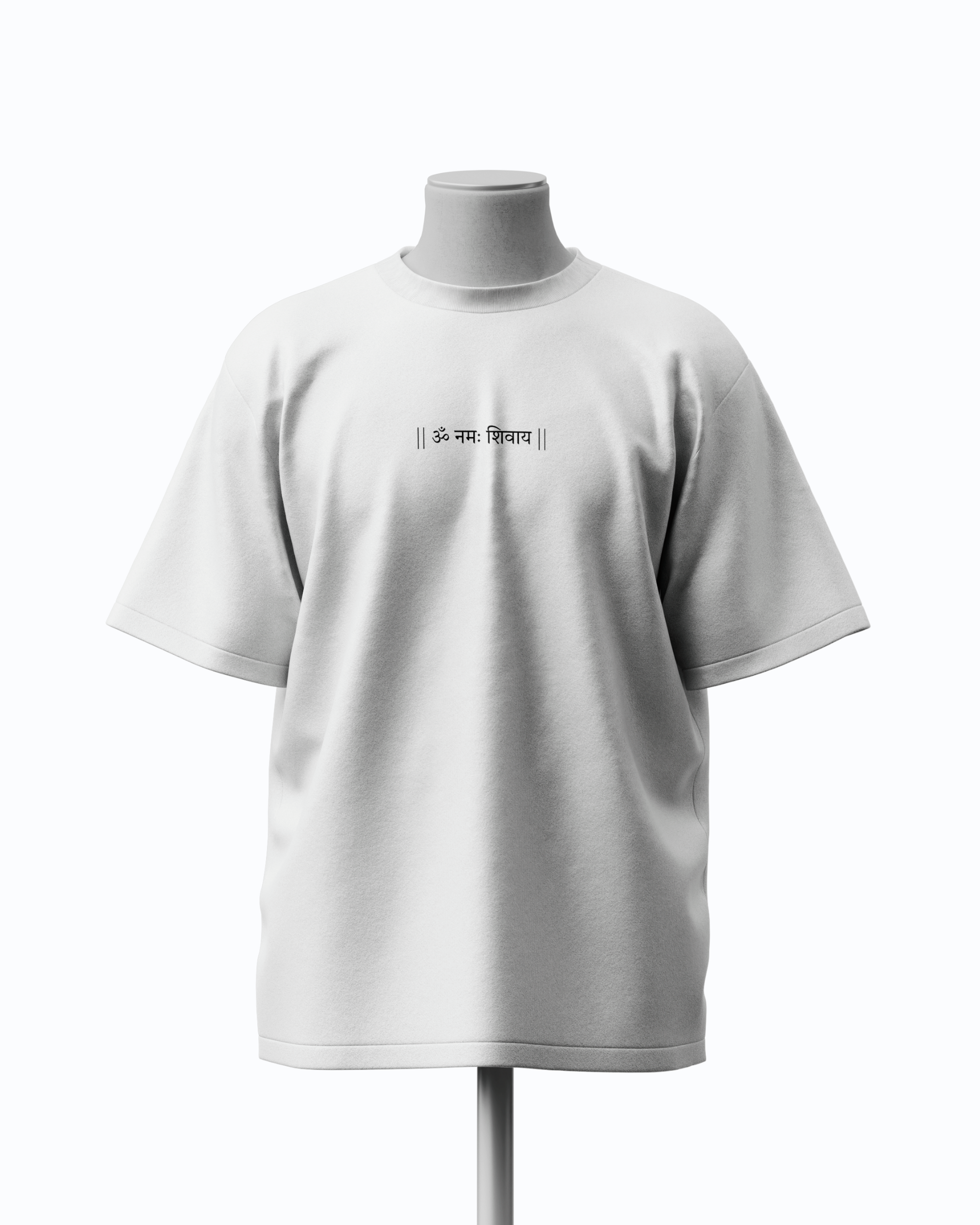 Om Namah Shivaya Oversized Unisex Tee - Image 5