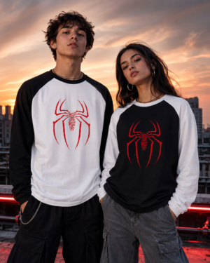 Spider Verse Raglan Unisex Tee