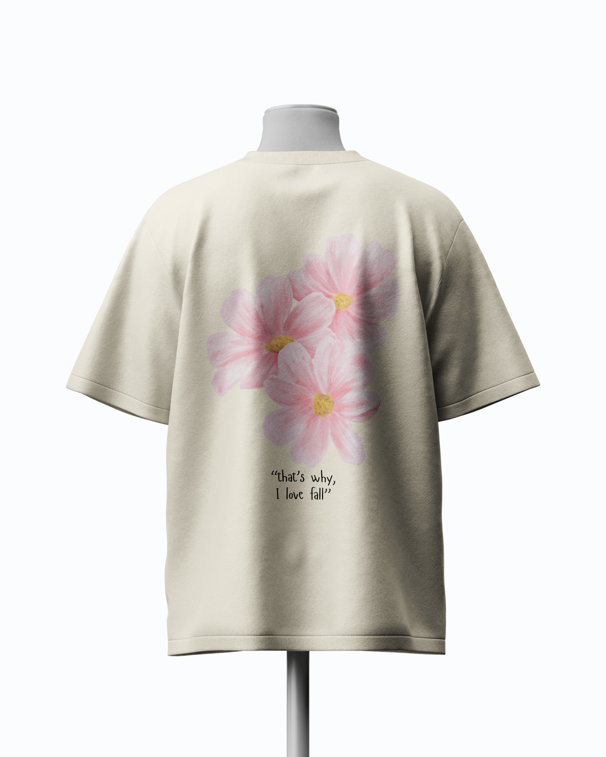 Fell In October Oversized Unisex Tee - Image 6