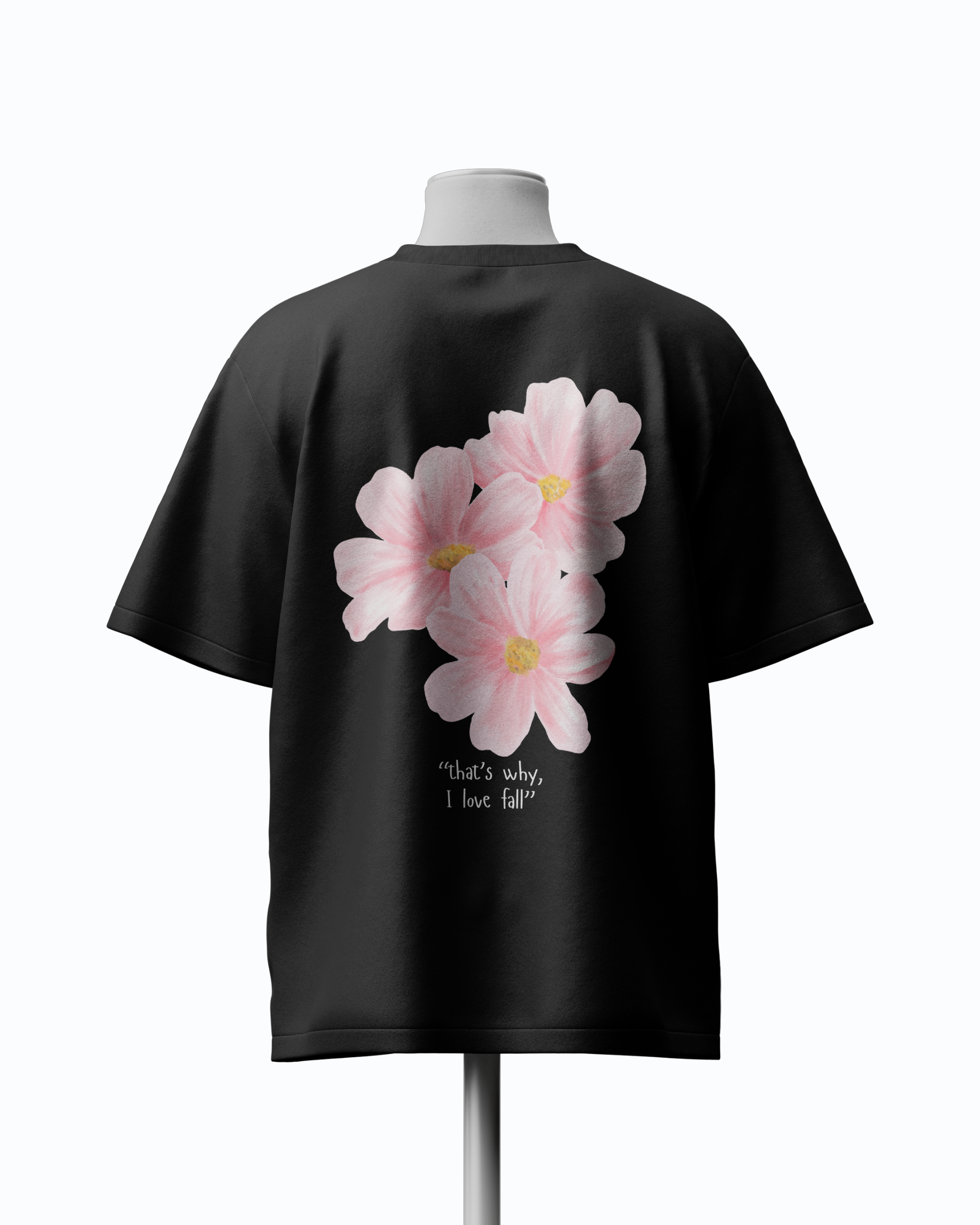 Fell In October Oversized Unisex Tee - Image 8