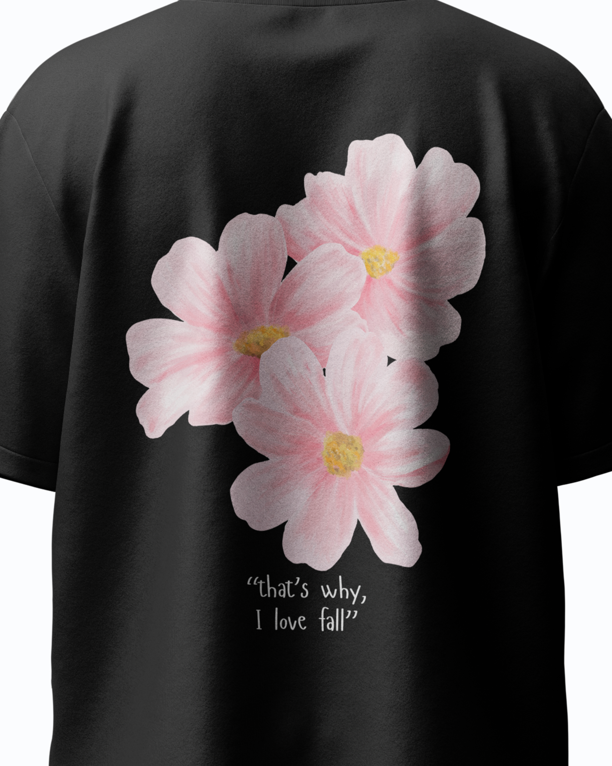 Fell In October Oversized Unisex Tee - Image 9
