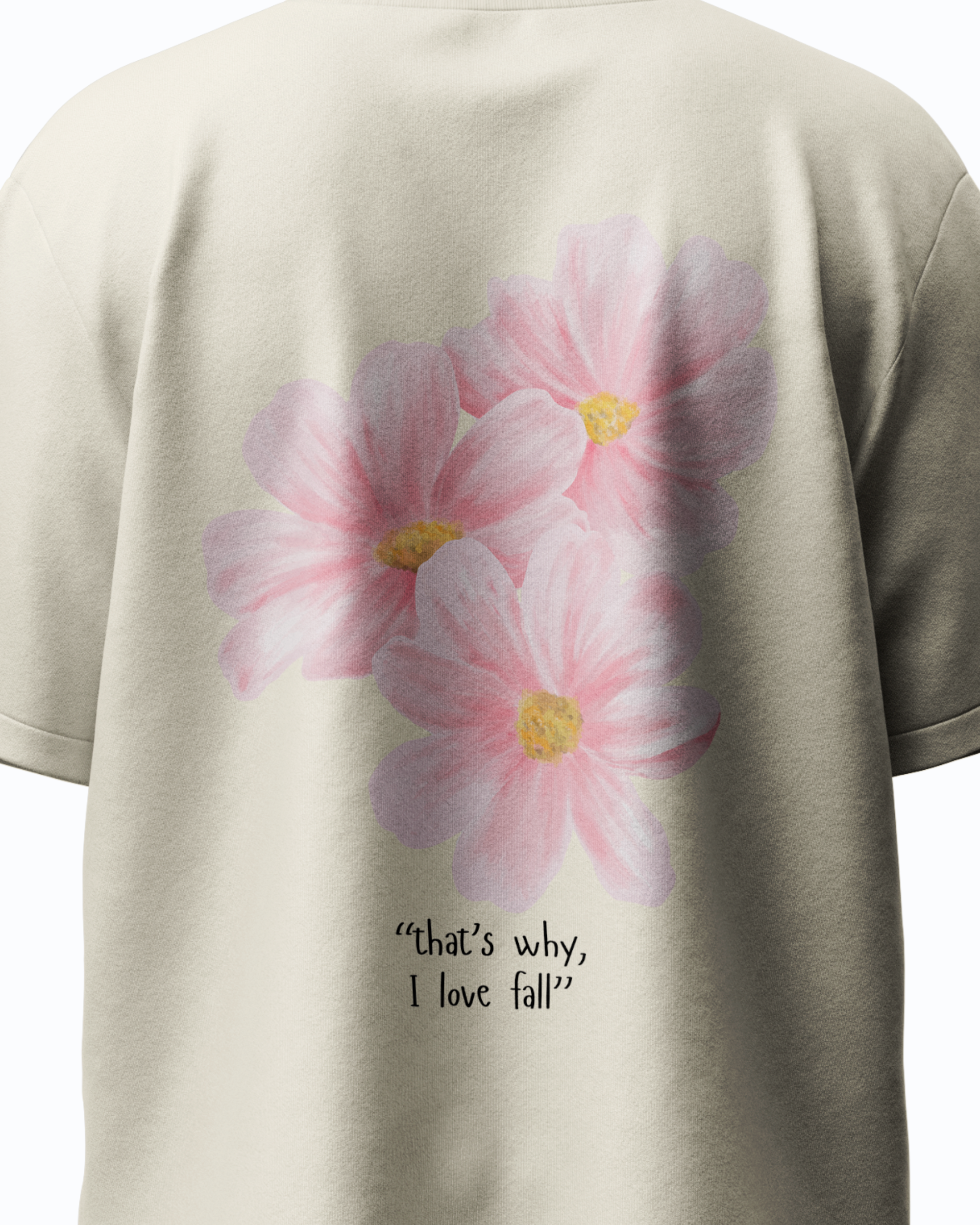 Fell In October Oversized Unisex Tee - Image 7