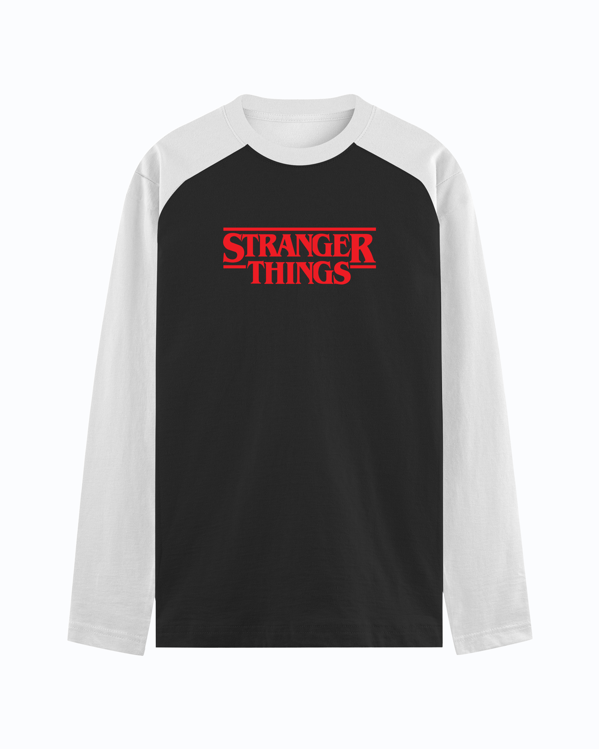 Stranger Things Logo Raglan Tshirt - Image 4