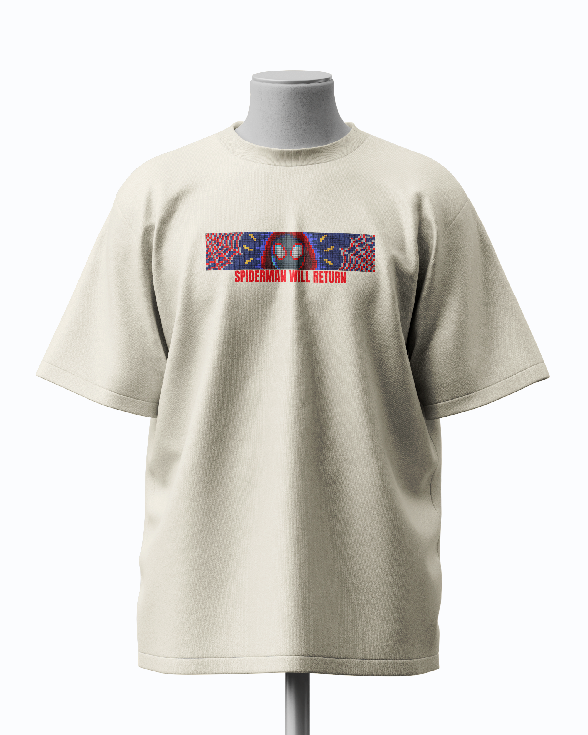 Spiderman Will Return Oversized Tee - Image 2