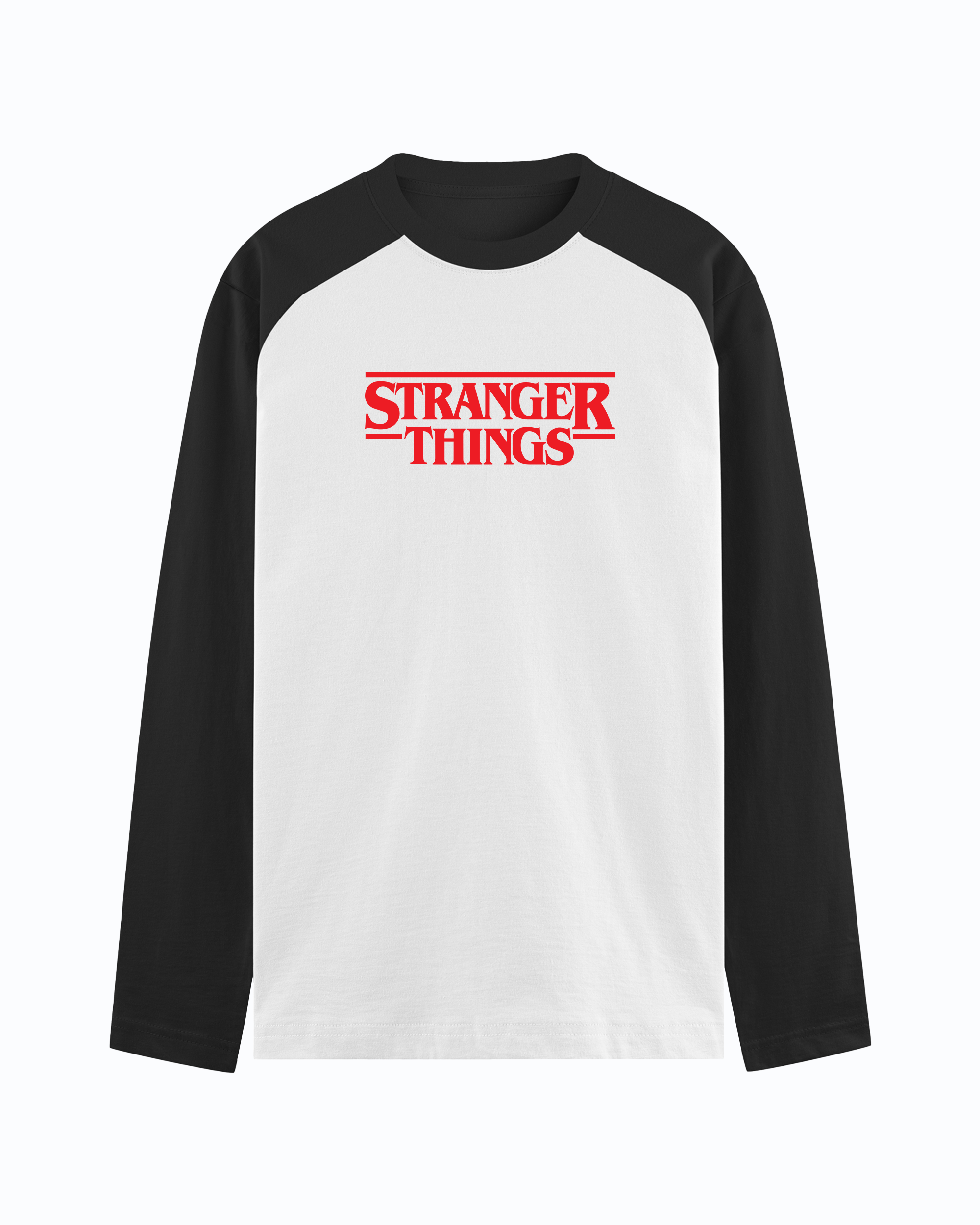 Stranger Things Logo Raglan Tshirt - Image 2