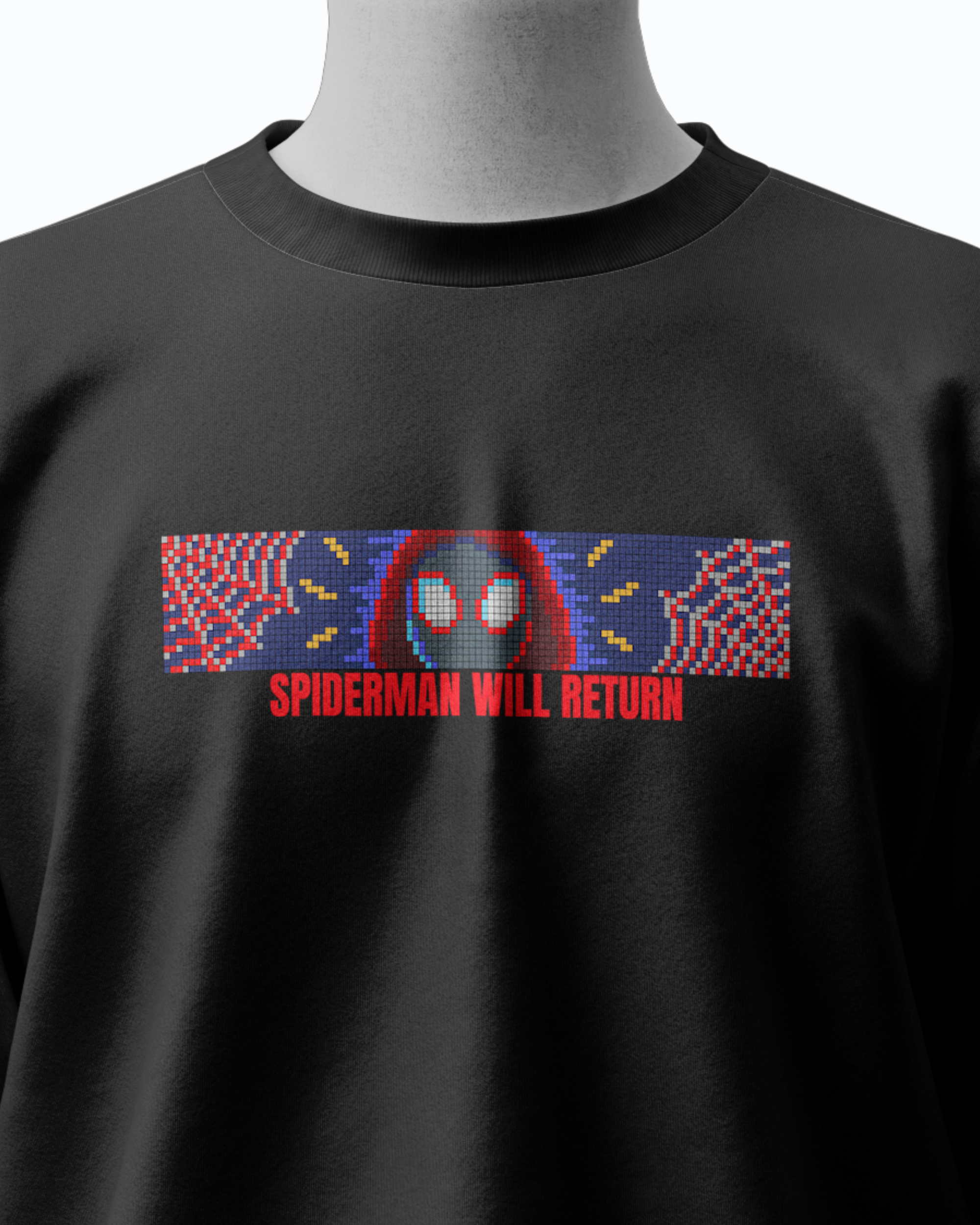 Spiderman Will Return Oversized Tee - Image 5