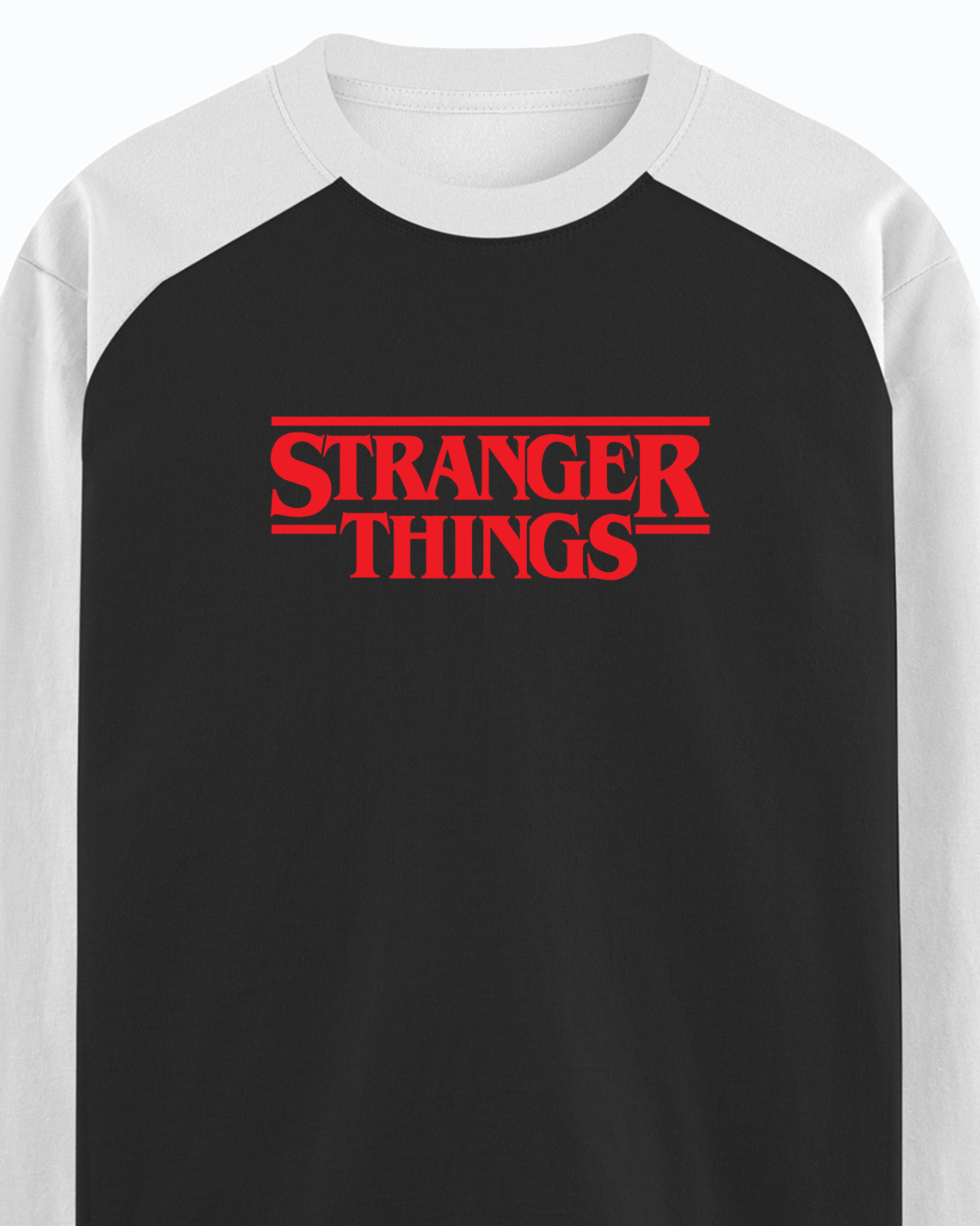 Stranger Things Logo Raglan Tshirt - Image 5