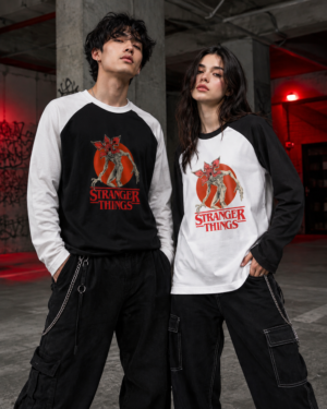 Stranger Things Demogorgon Raglan Tshirt