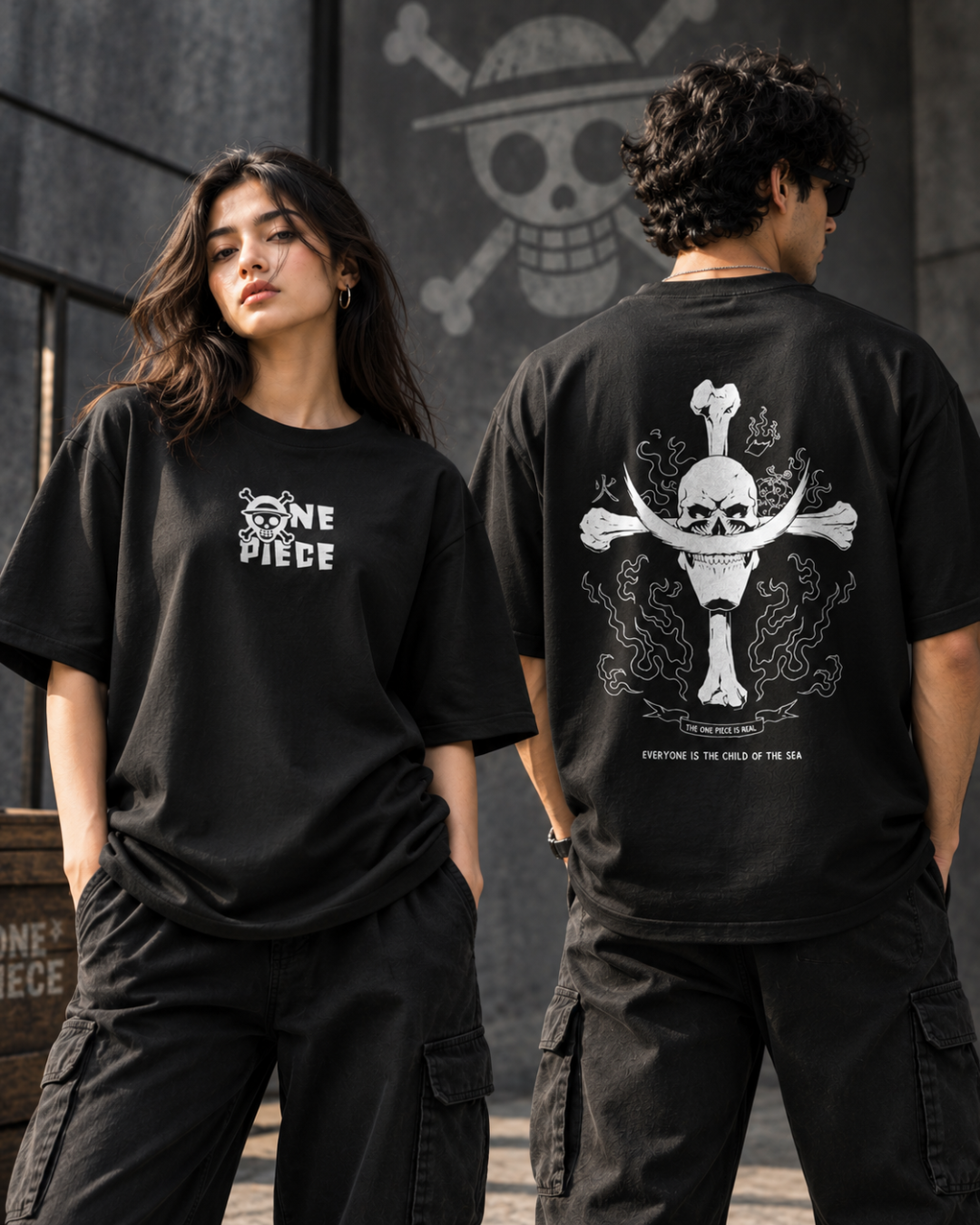 One Piece Whitebeard Oversized T-Shirt