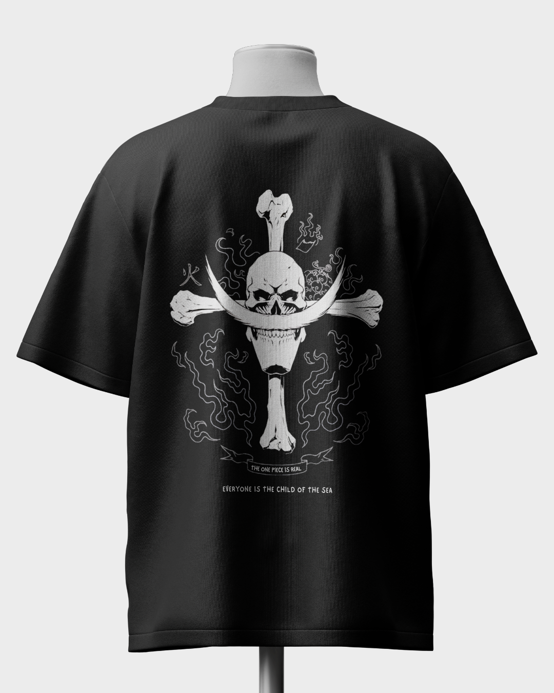 One Piece Whitebeard Oversized T-Shirt - Image 2
