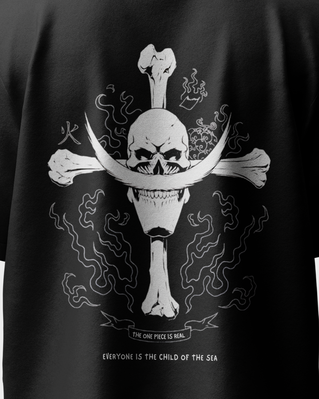 One Piece Whitebeard Oversized T-Shirt - Image 3