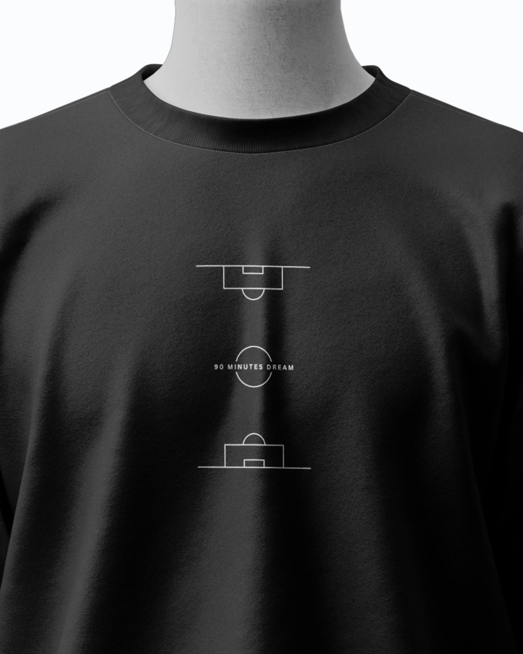 90 Minutes Dream Oversized Terry T-Shirt - Image 5