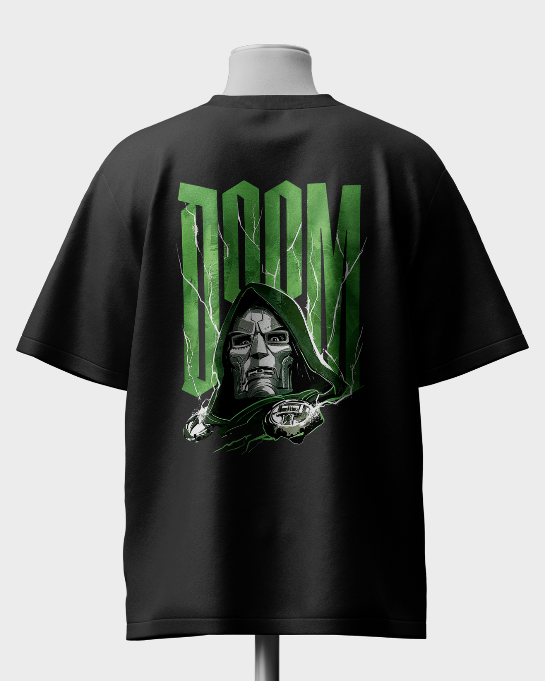 Doctor Doom Oversized T-Shirt - Image 3